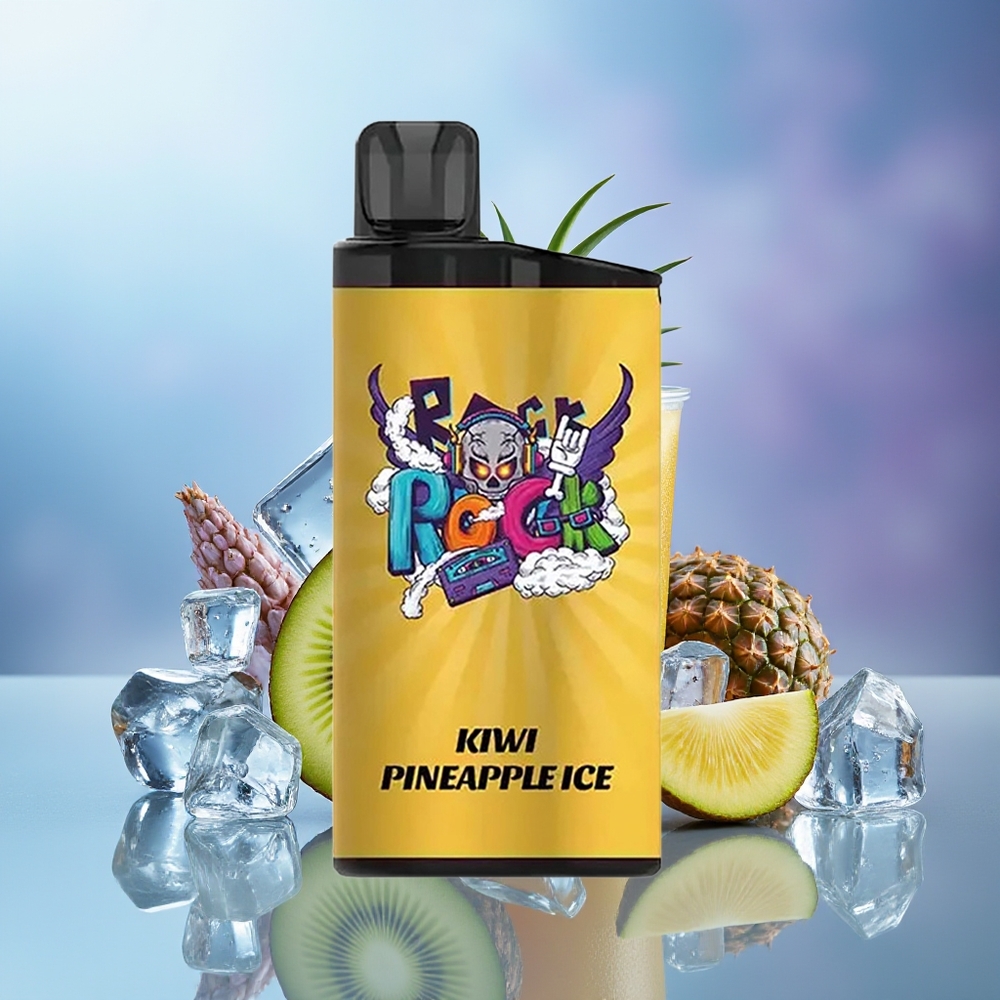 IGET Bar 3500 Puffs Vape Desechable Kiwi Piña Hielo 1400 mAh 1.2 Ohm Mesh Coil 78g