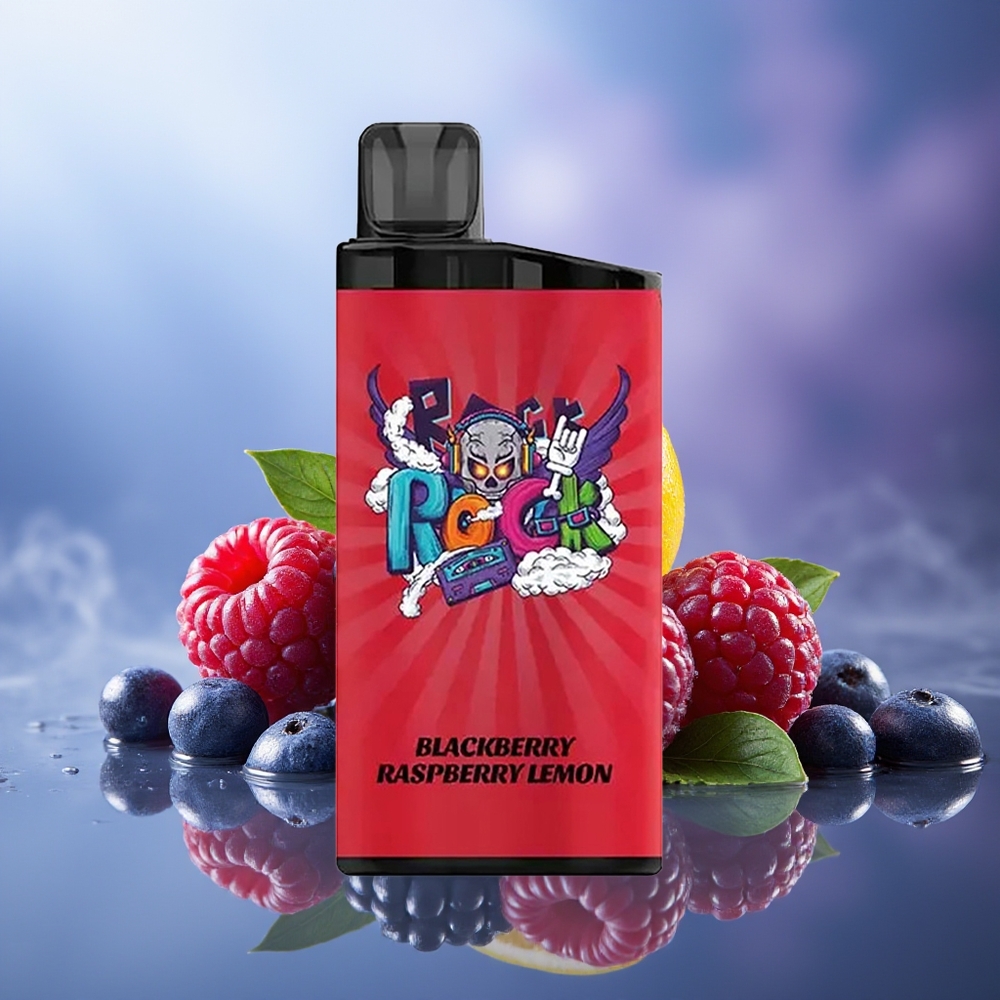 IGET Bar 3500 Puffs Vape Desechable Mora Frambuesa Limón PC+ALU 1400 mAh