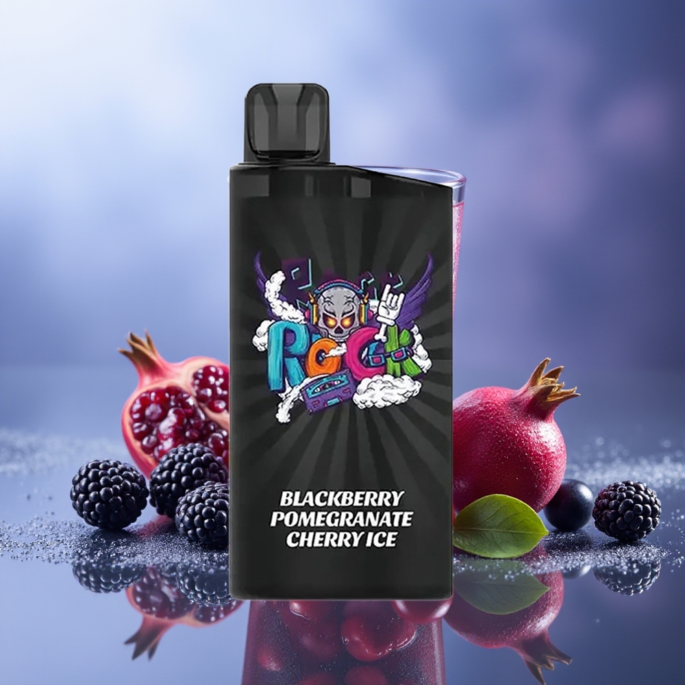 IGET Bar 3500 Puffs Vape Desechable Zarzamora Granada Cereza Hielo 1400 mAh 1.2 Ohm Mesh Coil 78g