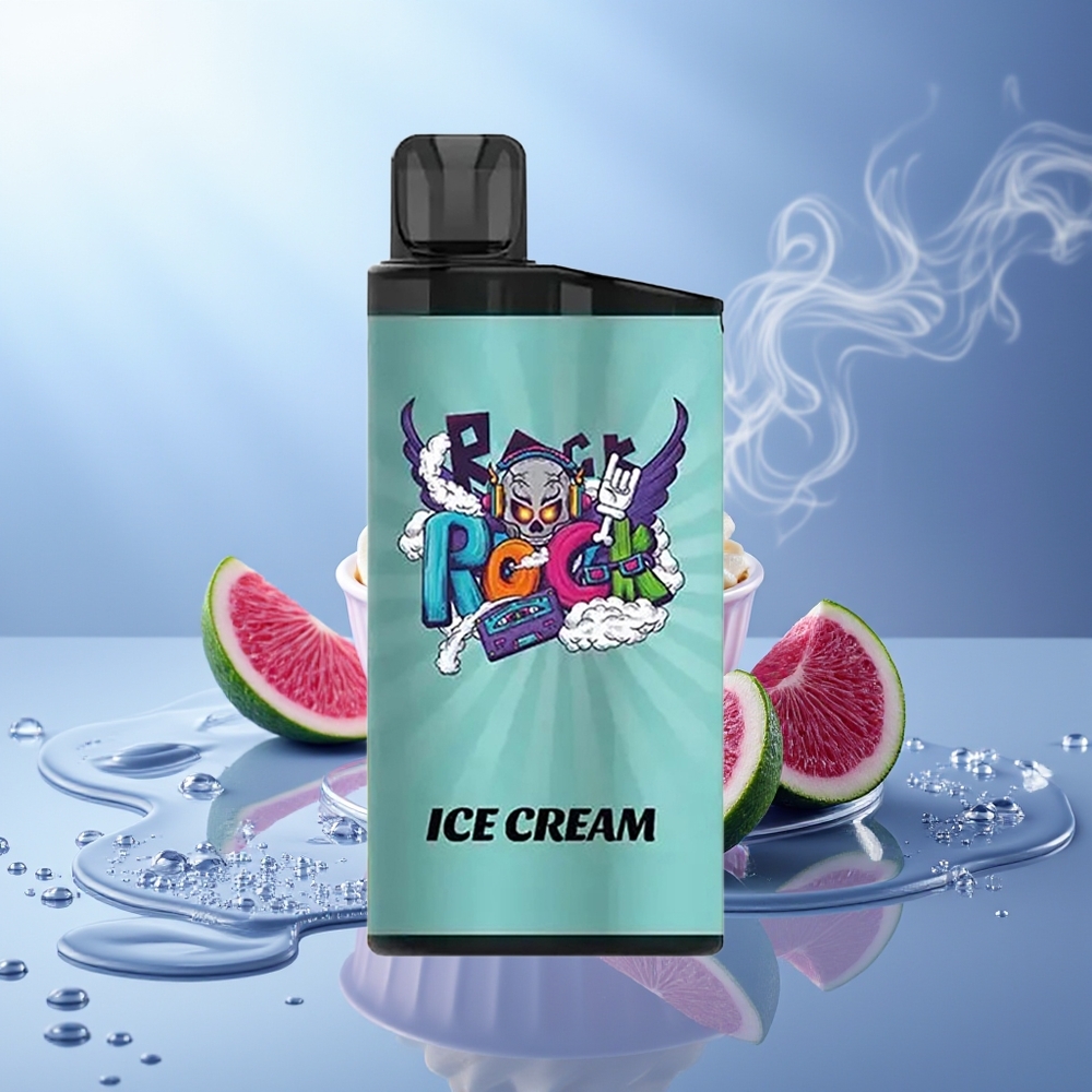 IGET Bar 3500 Puffs Vape Helado Crema 1.2 Ohm Mesh 1400 mAh PC+ALU