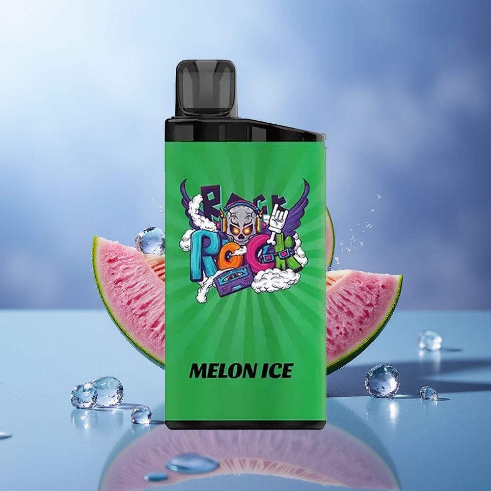 IGET Bar 3500 Puffs Vape Melón Helado 1.2 Ohm Mesh Coil 1400 mAh PC+ALU