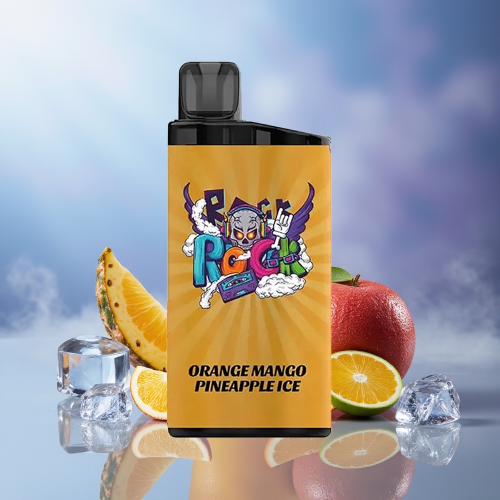 IGET Bar 3500 Puffs Vape Naranja Mango Piña Hielo PC+ALU 1400 mAh