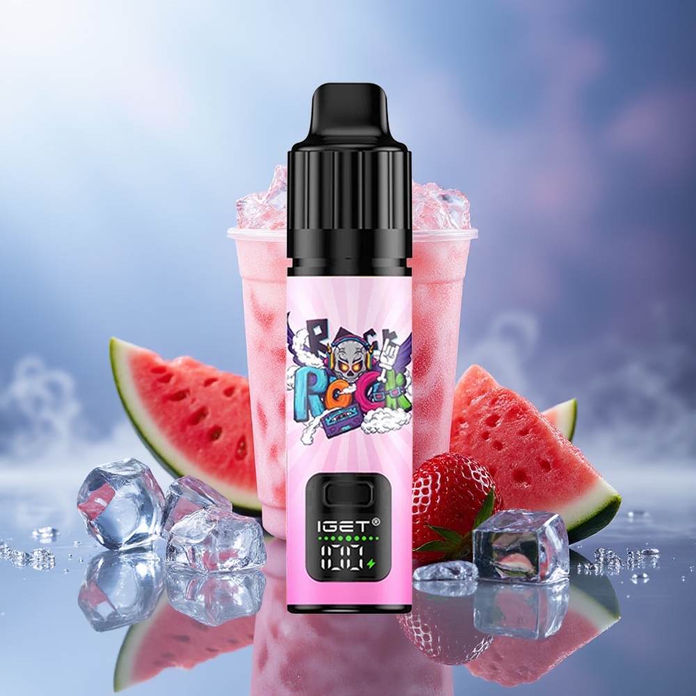 IGET BAR PLUS S3 POD 10000 Puffs Fresa Sandía Helada 5% 18 ml 950 mAh