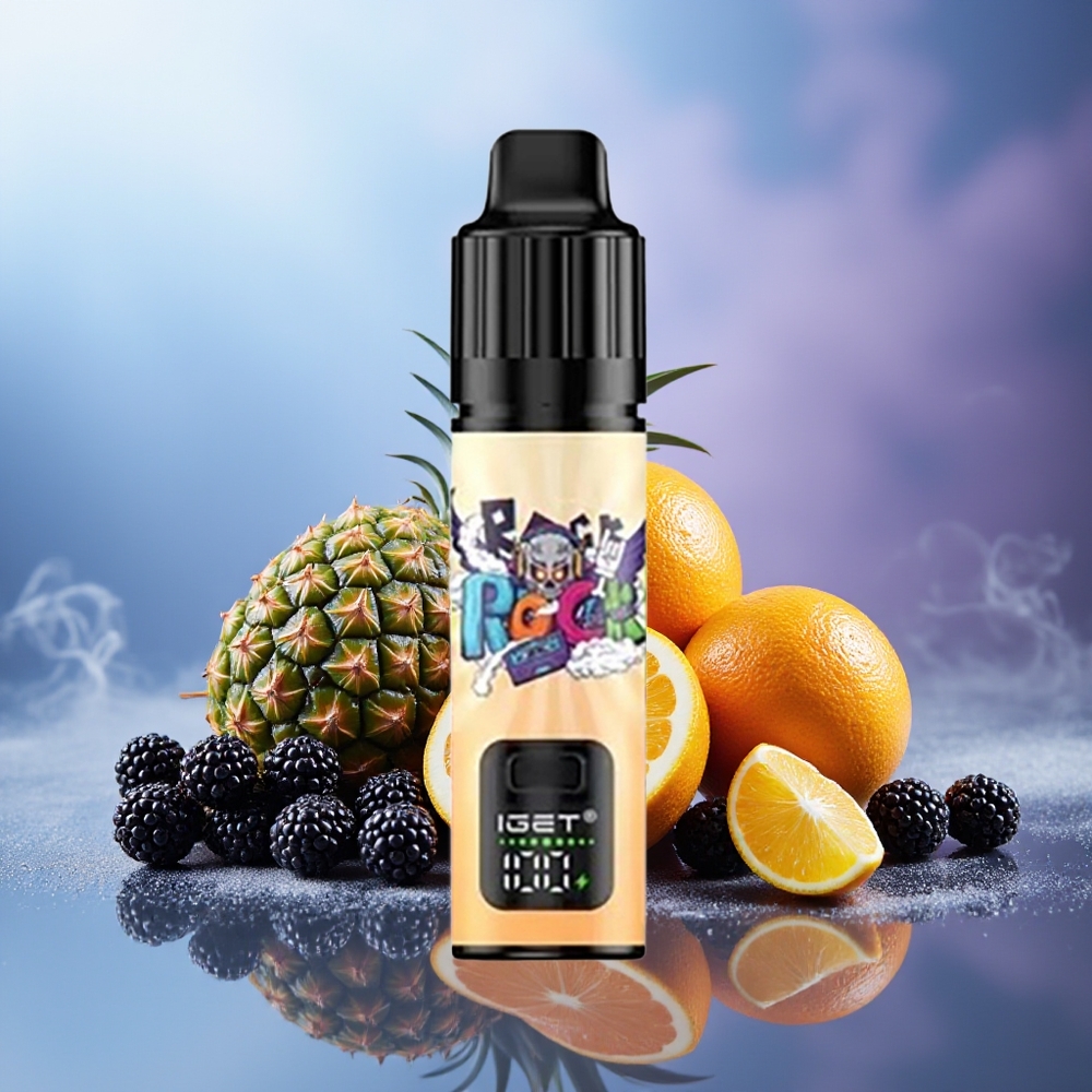 IGET BAR PLUS S3 POD 10000 Puffs Morera Piña Naranja 5% 18 ml 950 mAh