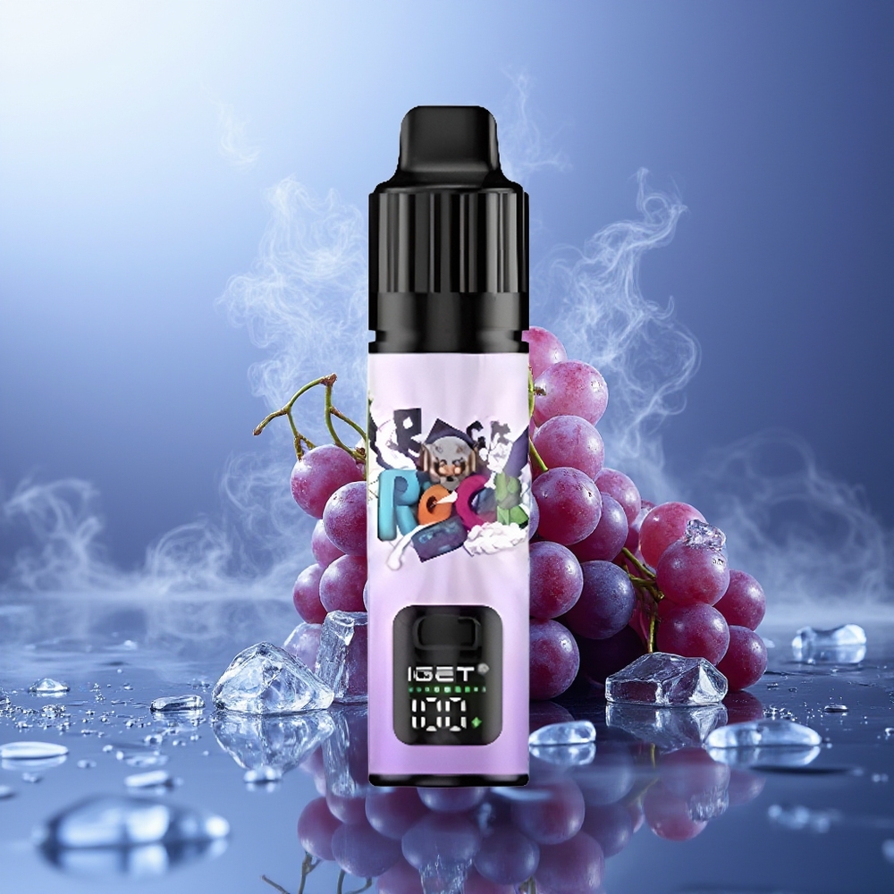 IGET BAR PLUS S3 POD 10000 Puffs Vape Hielo Uva 18ml 5% 950mAh