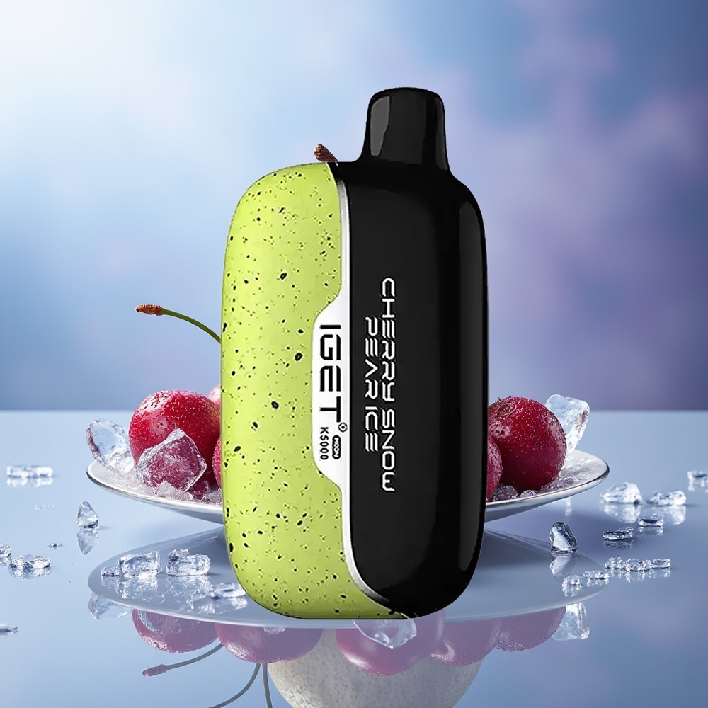 IGET Moon K5000 5000 Puffs Cereza Nieve Pera Hielo PC 1.35 Ohm