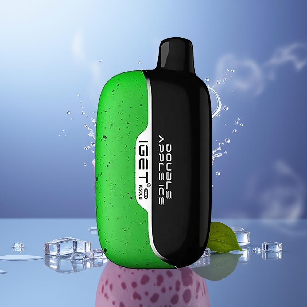 IGET Moon K5000 5000 Puffs Doble Manzana Hielo PC 1.35 Ohm