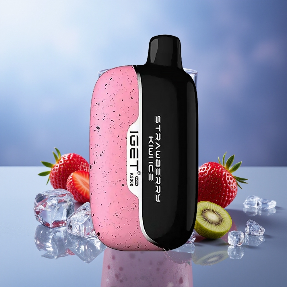 IGET Moon K5000 5000 Puffs Fresa Kiwi Hielo PC 49.5x25.3x99.4 mm