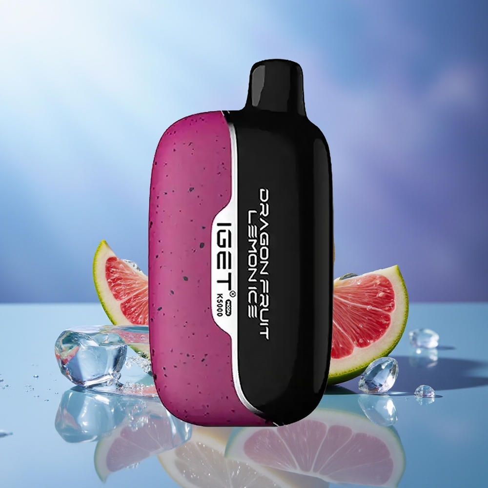 IGET Moon K5000 5000 Puffs Pitaya Limón Helado PC 1.35 Ohm