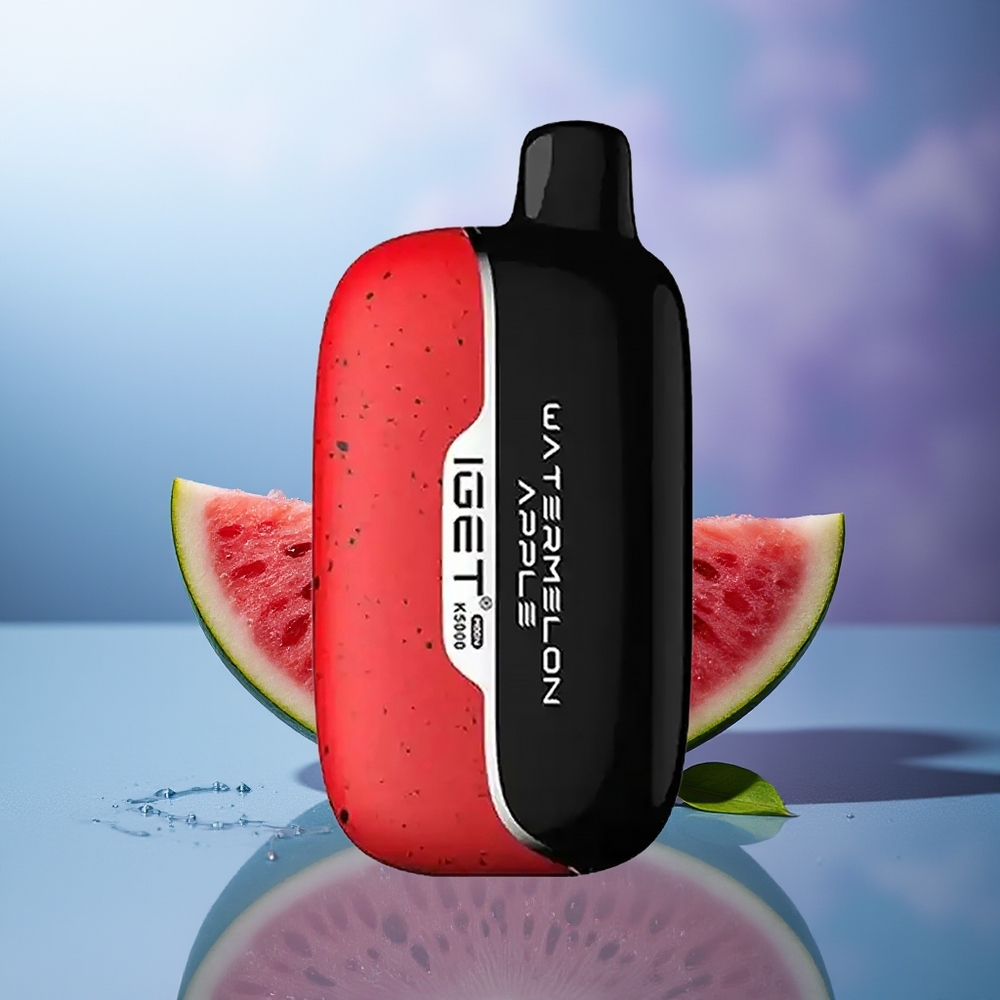 IGET Moon K5000 5000 Puffs Sandía Manzana PC 1.35 Ohm 81.5 g