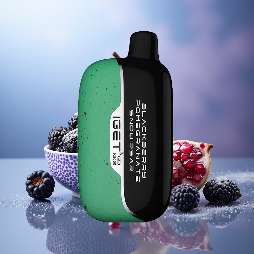 IGET Moon K5000 5000 Puffs Zarzamora Granada Pera Nieve PC 1.35 Ohm 81.5 g