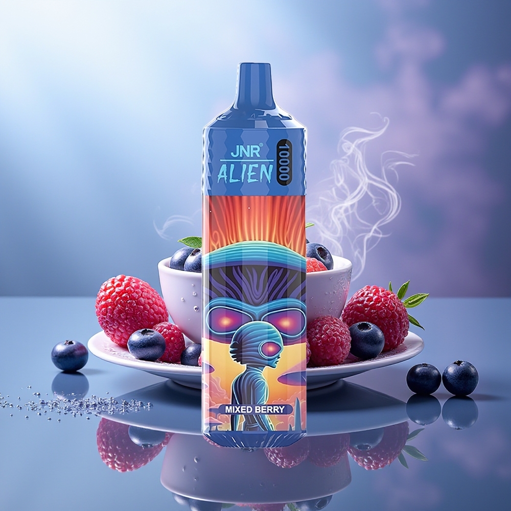 JNR Alien 10000 Puffs Bayas Mixtas RGB Tipo-C 850mAh