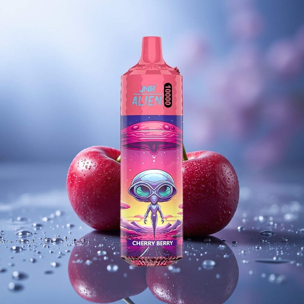 JNR Alien 10000 Puffs Cereza Baya 850mAh 1.2Ohm RGB