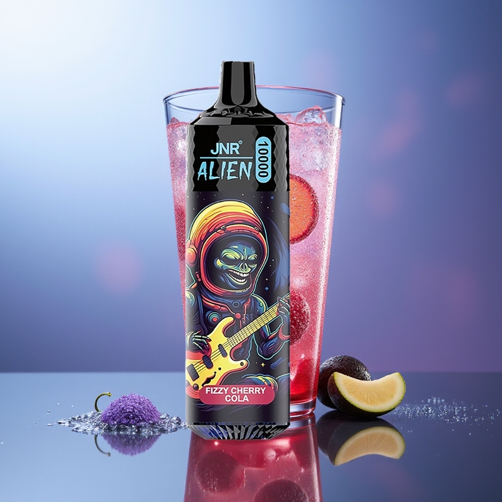 JNR Alien 10000 Puffs Cereza Cola Fizzy 850mAh RGB 1.2Ohm