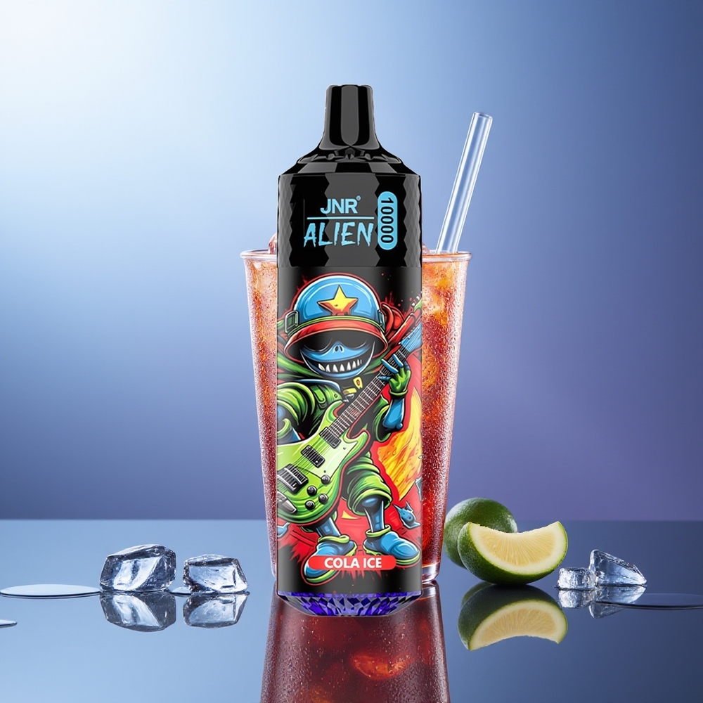 JNR Alien 10000 Puffs Cola Helada 850mAh RGB 1.2 Ohm Mesh