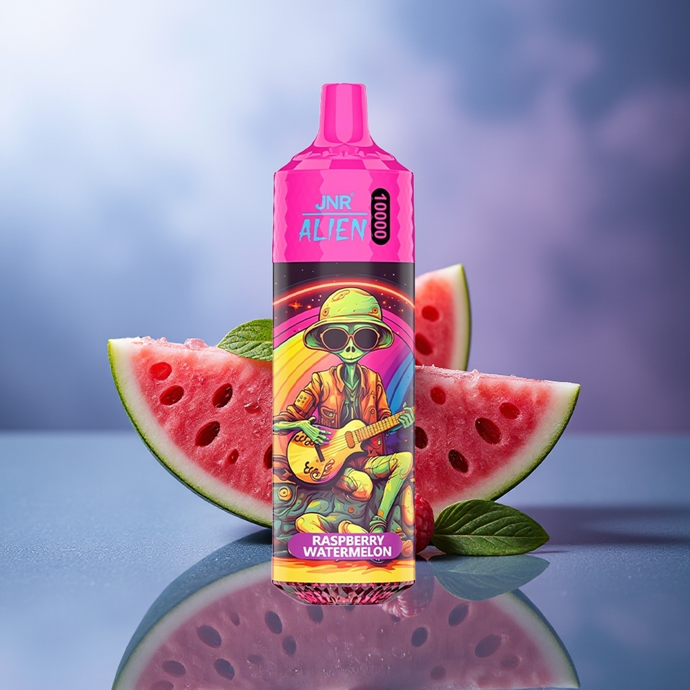 JNR Alien 10000 Puffs Frambuesa Sandía 850mAh RGB Tipo-C
