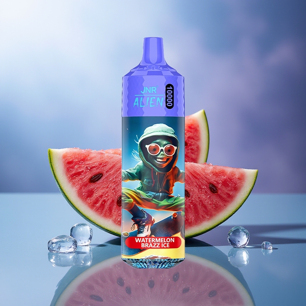 JNR Alien 10000 Puffs Sandía Brazz Hielo 850mAh LED RGB