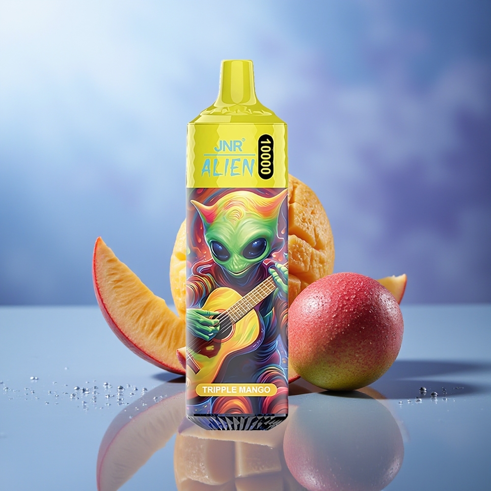 JNR Alien 10000 Puffs Triple Mango 850mAh RGB Tipo-C