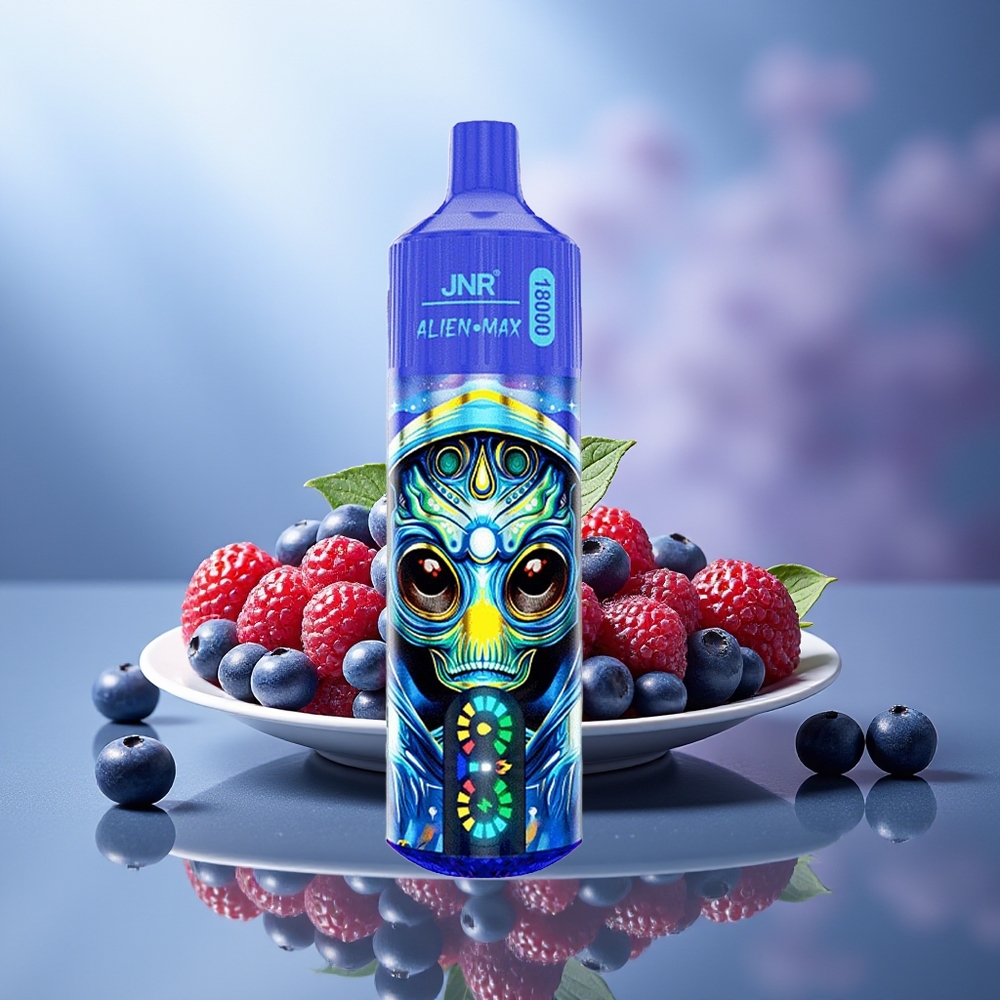 JNR Alien Max 18000 Puffs Bayas Mixtas Dual Mesh Coil 28ml Tipo-C