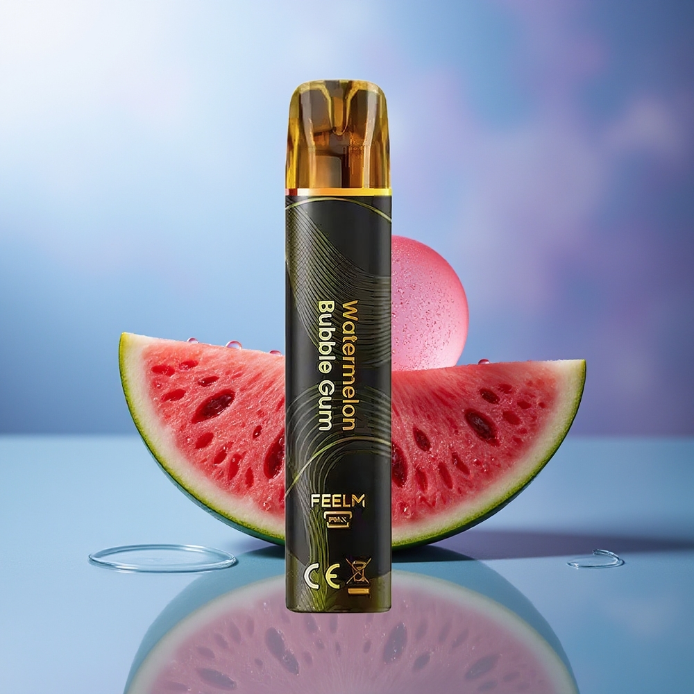 JNR Black&Golden 800 Puffs Chicle de Sandía Vape Desechable Sin Carga 550mAh 2ml 2% Nicotina