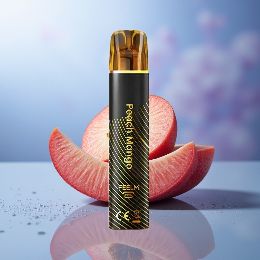 JNR Black&Golden 800 Puffs Melocotón Mango 550mAh 2ml 2%