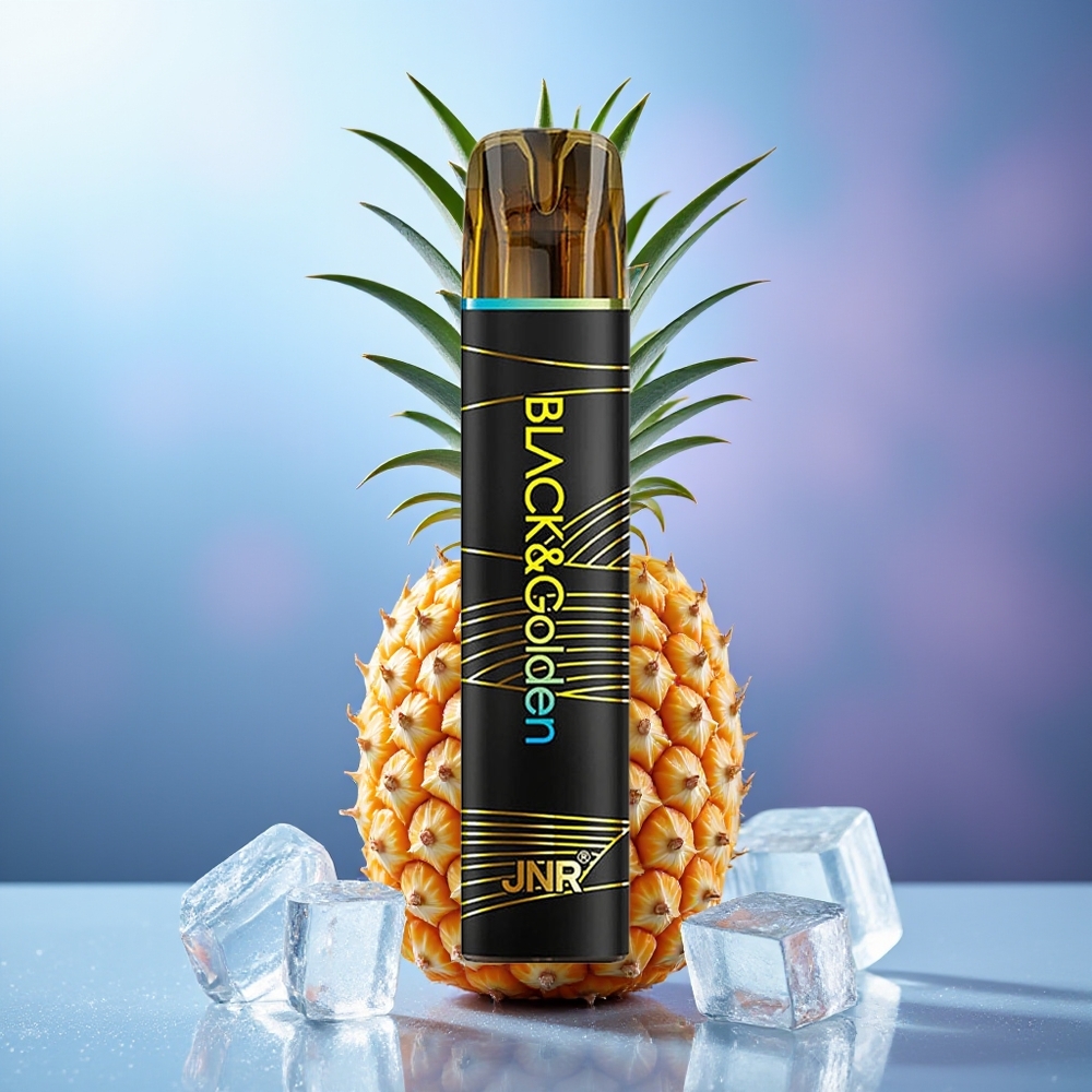 JNR Black&Golden 800 Puffs Piña Helada 550mAh 2ml 2% Nicotine