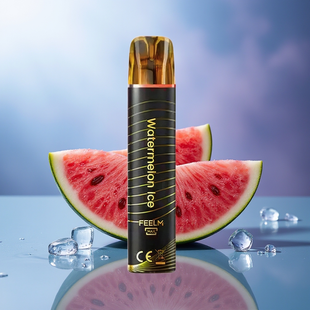 JNR Black&Golden 800 Puffs Sandía Hielo 550mAh 2ml 2% Nic