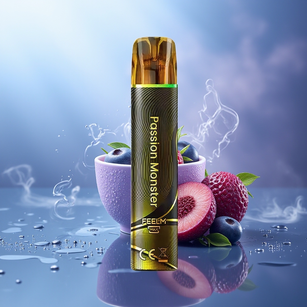 JNR Black&Golden Passion Monster 800 Puffs 550mAh 2ml 2%