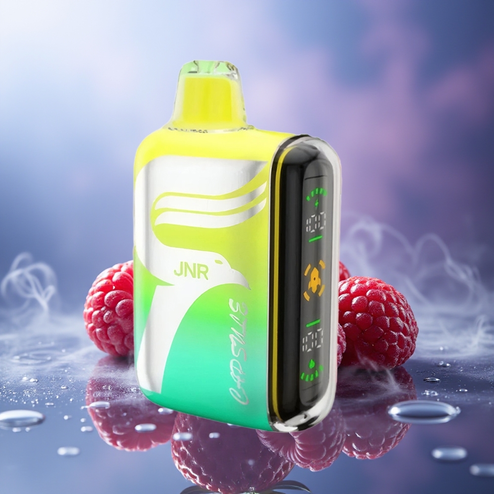 JNR Capsule 15000 Puffs Fresa Frambuesa Cereza 850mAh 20ml Dual Mesh Coil JNR Capsule 15000 Puffs Fresa Frambuesa Cereza 850mAh 20ml Dual Mesh Coil