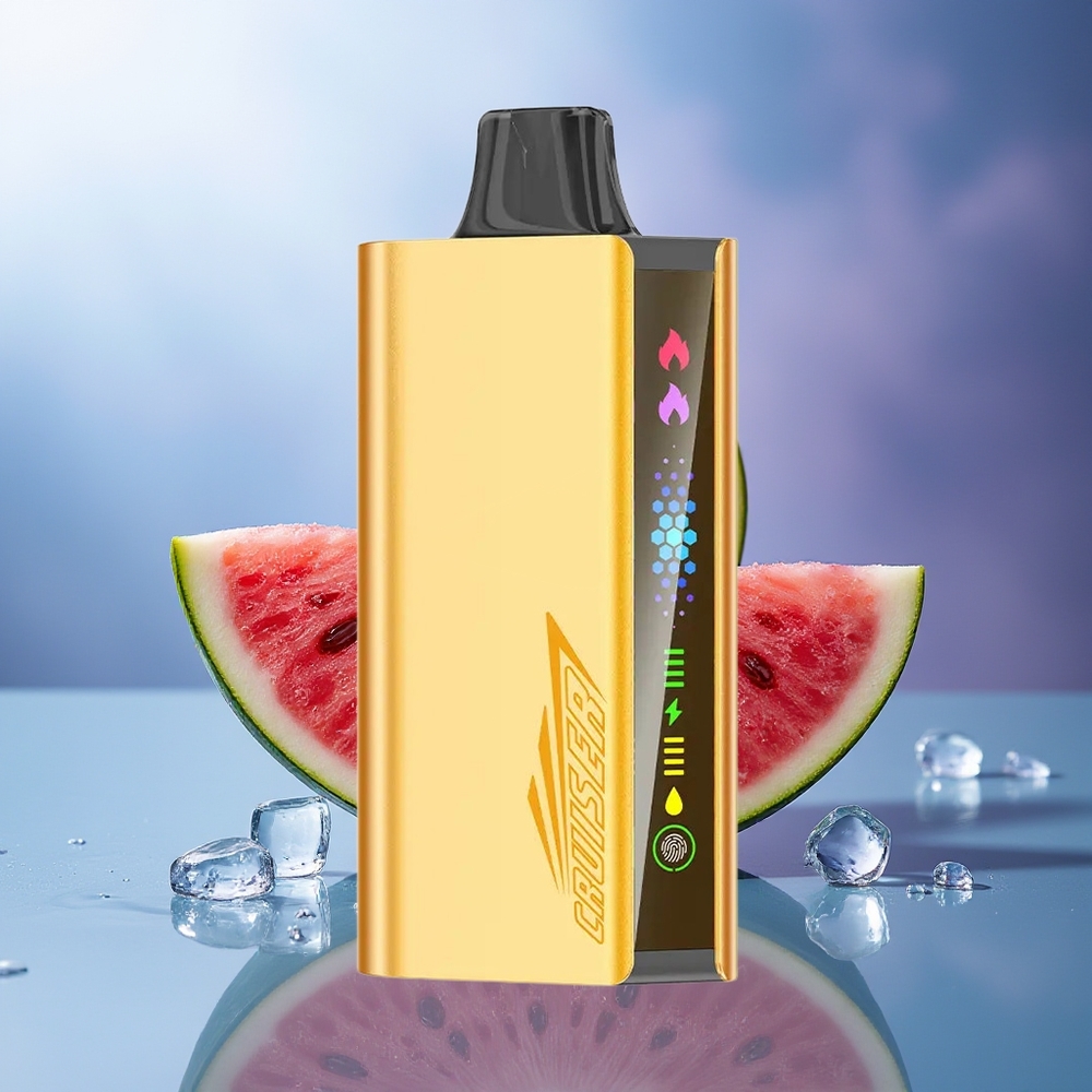 JNR Cruiser 12000 Puffs Vape Sandía Hielo Pantalla Animada Cuerpo de Aluminio 3500 mAh
