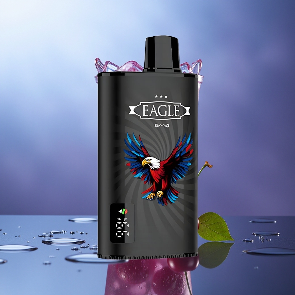 JNR EAGLE Smart 23000 Puffs Cereza Cola Pantalla Digital Bobina Mesh 1.0ohm Batería 750mAh