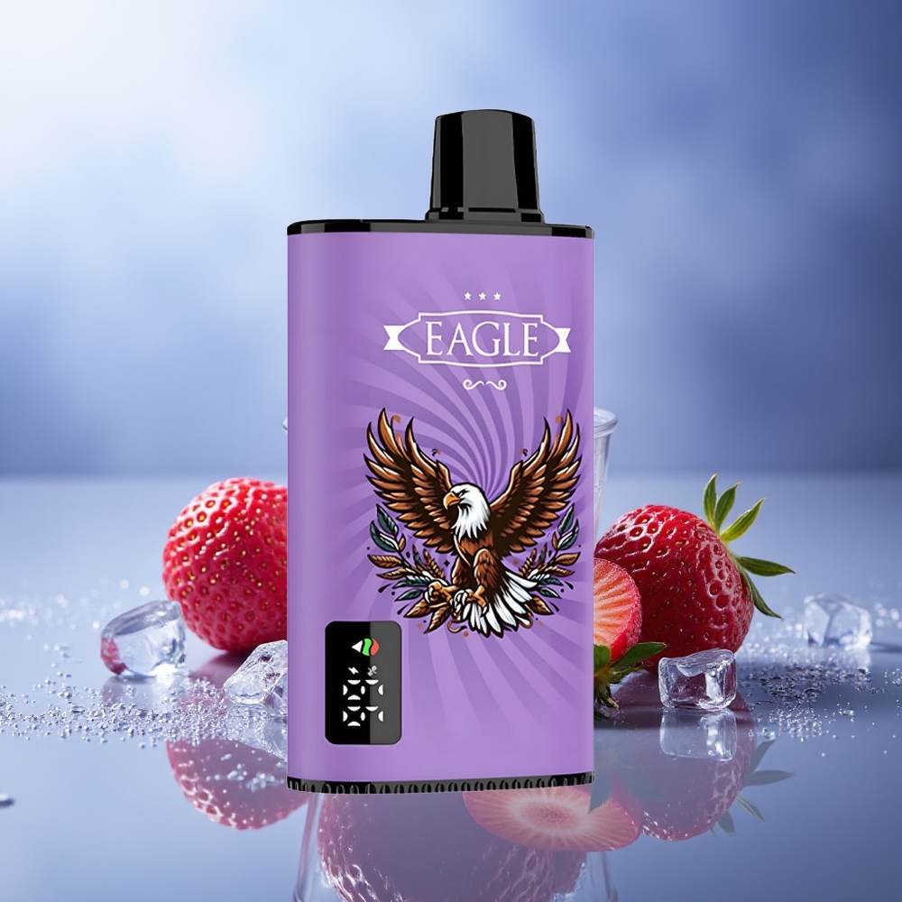 JNR EAGLE Smart 23000 Puffs Fresa Hielo Pantalla Digital Bobina Mesh 1.0ohm Batería 750mAh