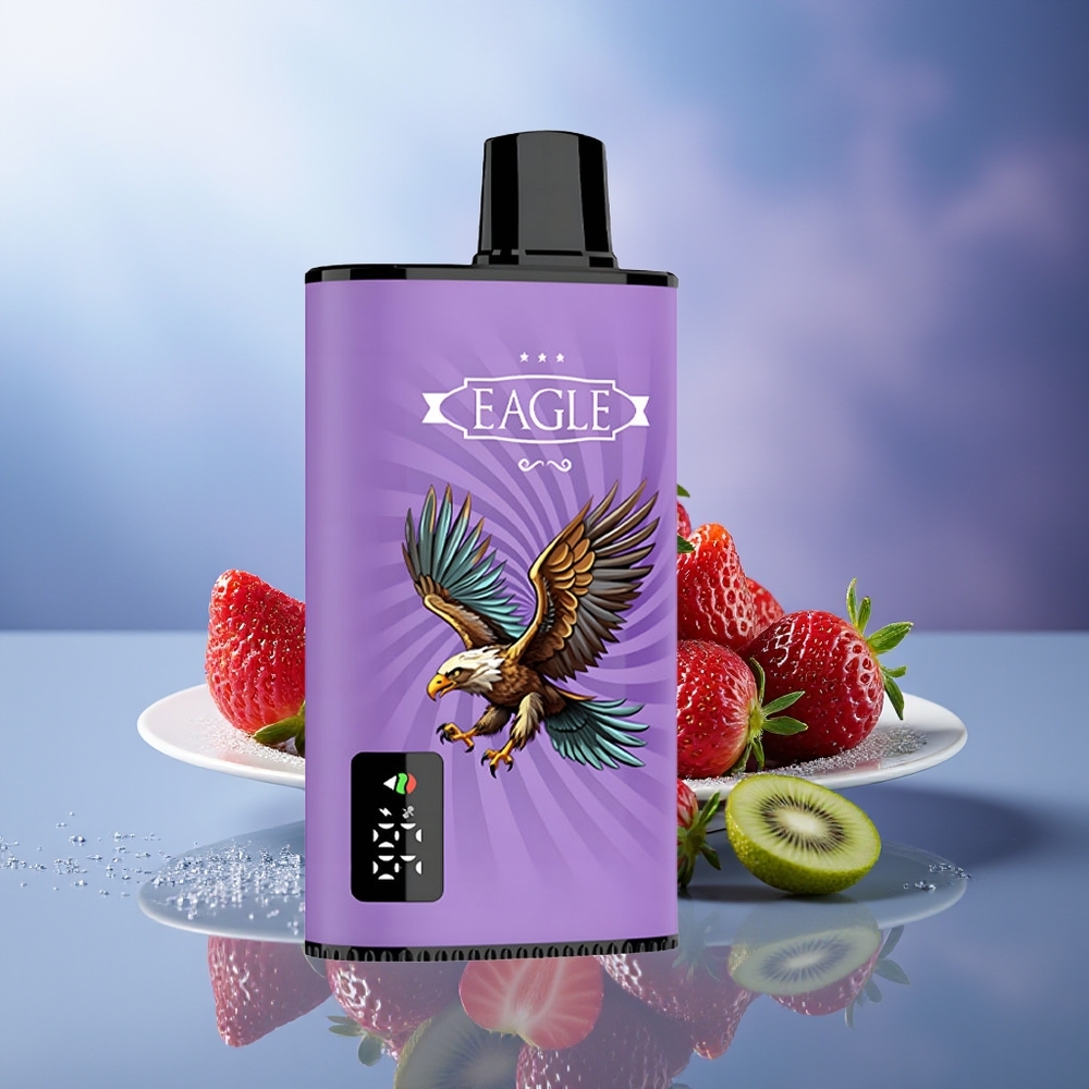 JNR EAGLE Smart 23000 Puffs Fresa Kiwi Pantalla Digital Bobina Mesh 1.0ohm Batería 750mAh