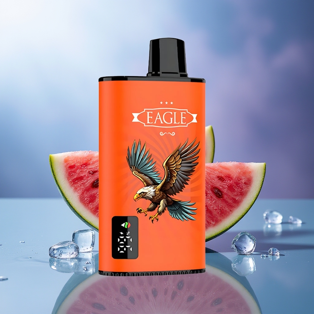 JNR EAGLE Smart 23000 Puffs Sandía Helada Pantalla Digital Bobina Malla 1.0ohm Batería 750mAh