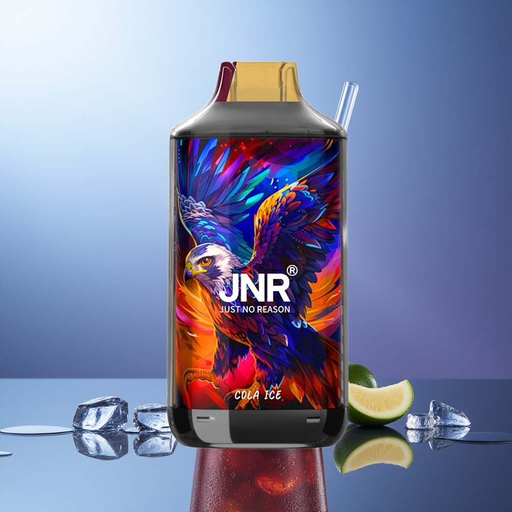 JNR Falcon 16000 Puffs Cola Hielo 850mAh 22ml Dual Mesh JNR Falcon 16000 Puffs Cola Hielo 850mAh 22ml Dual Mesh