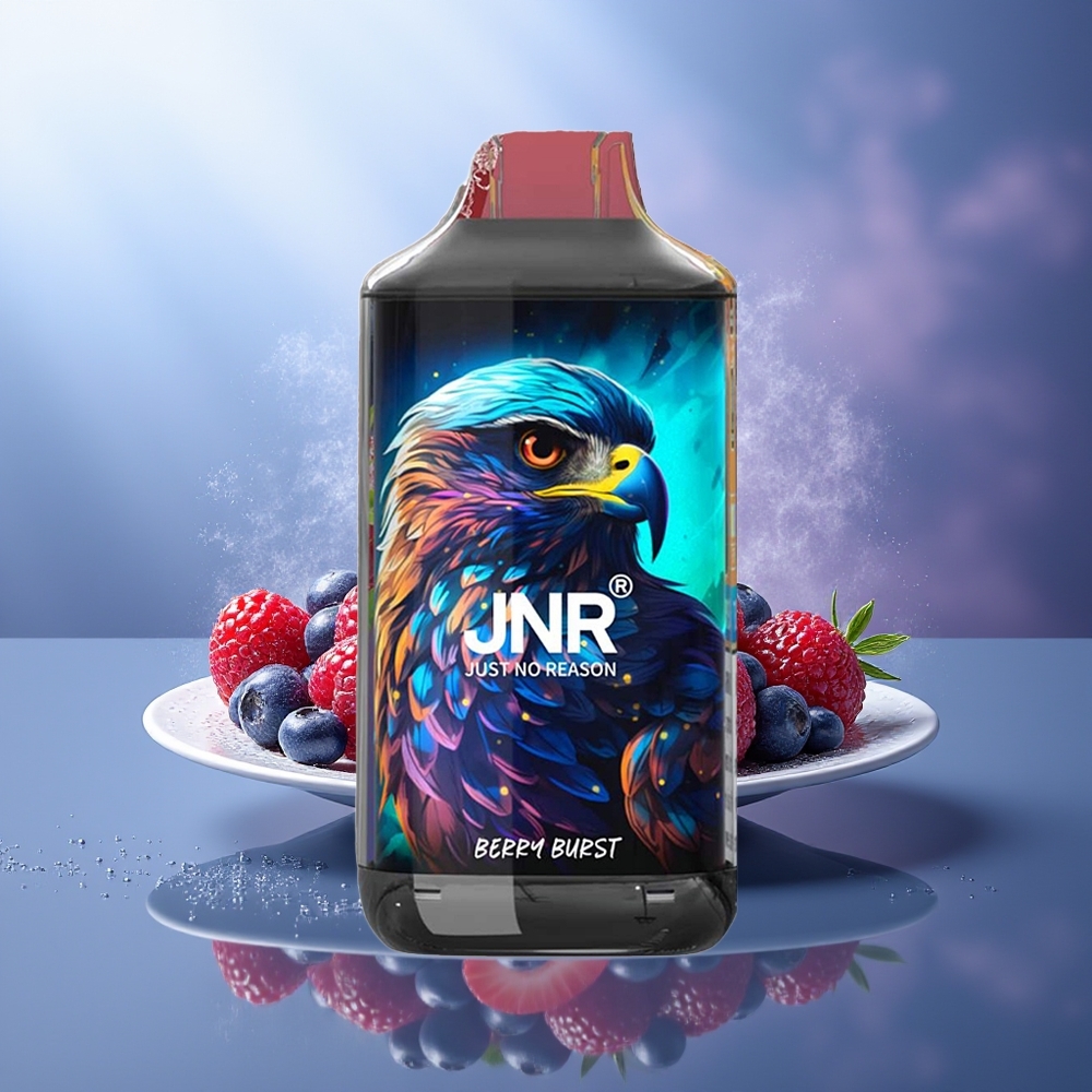 JNR Falcon 16000 Puffs Explosión de Bayas 850 mAh Tipo C Dual Mesh JNR Falcon 16000 Puffs Explosión de Bayas 850 mAh Tipo C Dual Mesh