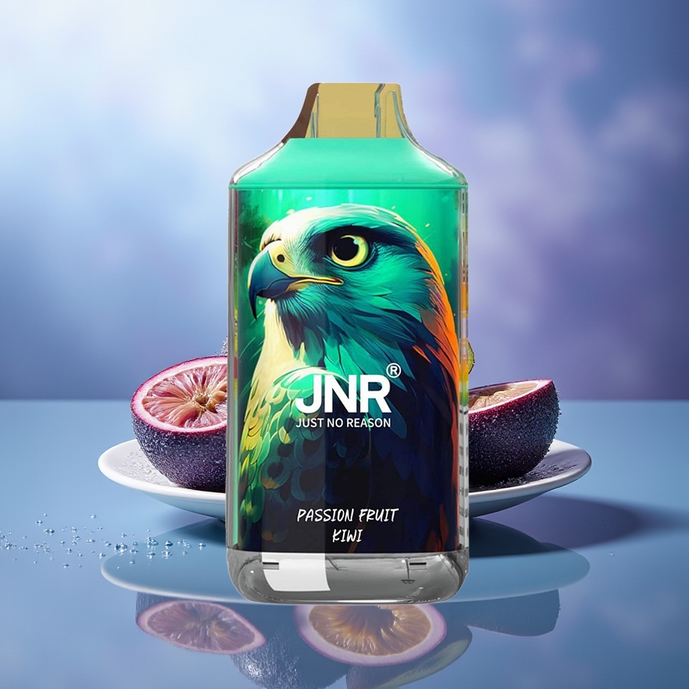 JNR Falcon 16000 Puffs Maracuyá Kiwi 850 mAh 22ml Dual Mesh Coil JNR Falcon 16000 Puffs Maracuyá Kiwi 850 mAh 22ml Dual Mesh Coil