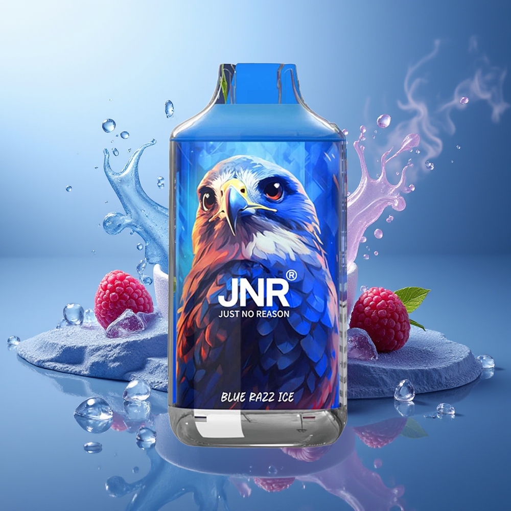 JNR Falcon 16000 Puffs Vape Desechable Zarzamora Azul Helado 850 mAh 22ml Dual Mesh Coil JNR Falcon 16000 Puffs Vape Desechable Zarzamora Azul Helado 850 mAh 22ml Dual Mesh Coil