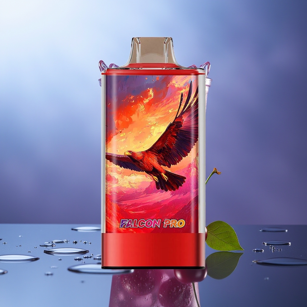 JNR Falcon Pro 28000 28000 Puffs 30ml 5% Nicotina Cereza Cola Pantalla Inteligente