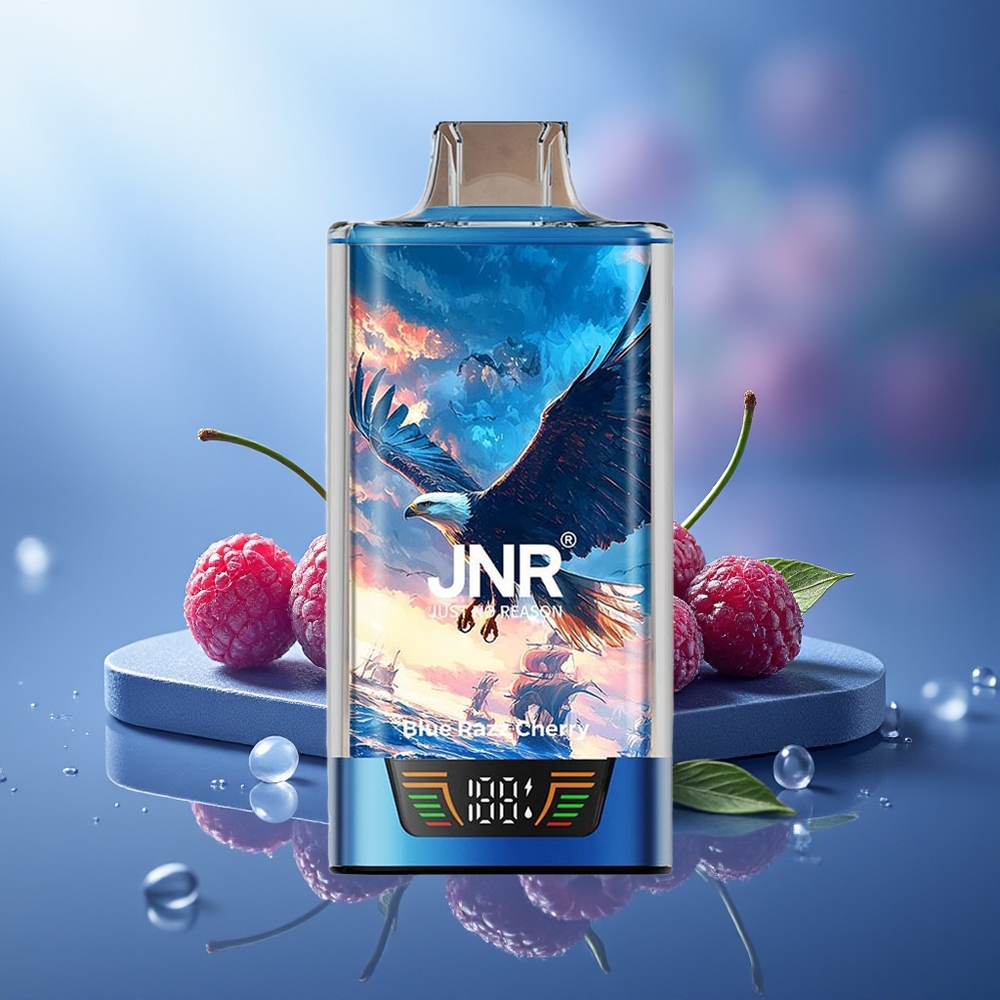 JNR Falcon Pro 28000 Azul Frambuesa Cereza 30ml 950mAh Dual Mesh