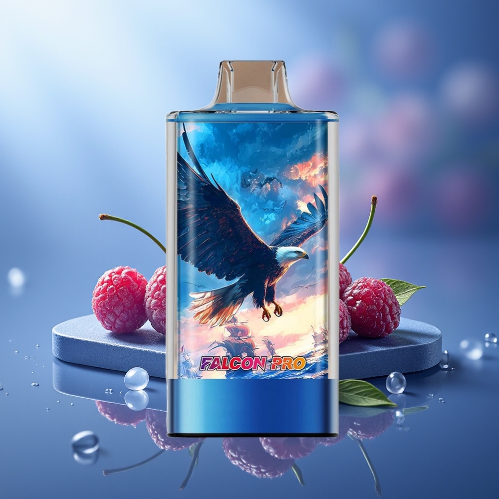 JNR Falcon Pro 28000 Azul Frambuesa Cereza 30ml 950mAh Dual Mesh