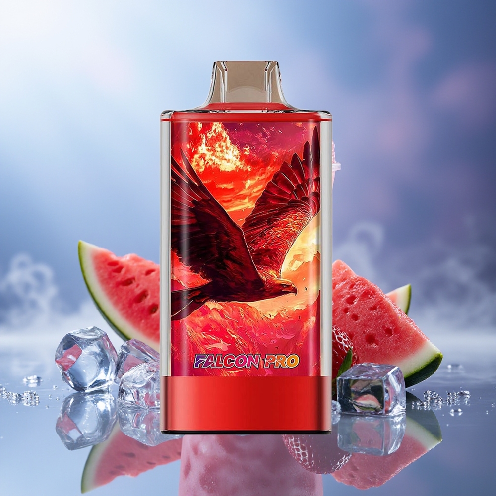 JNR Falcon Pro 28000 Fresa Sandía Helada 30ml 950mAh Dual Mesh