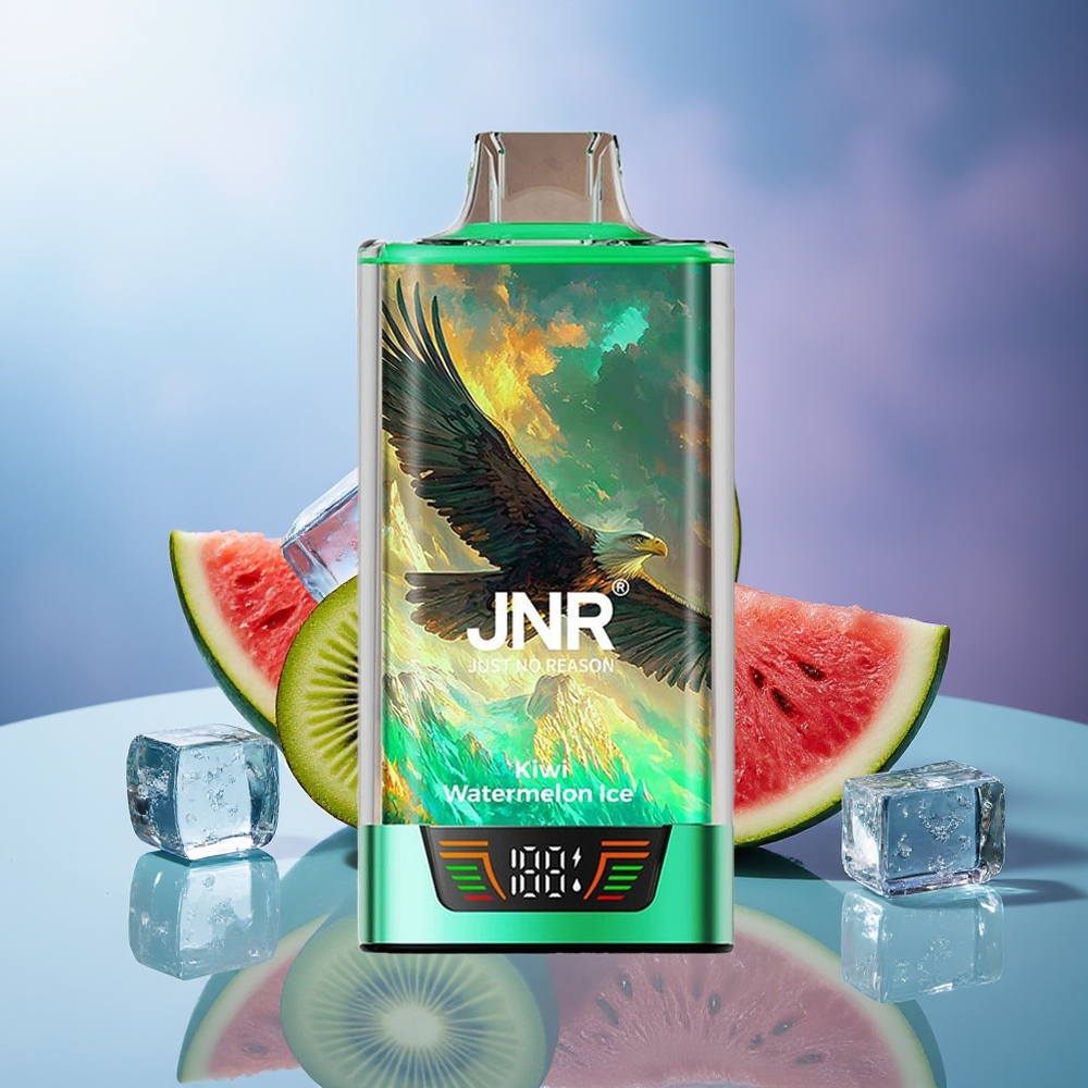 JNR Falcon Pro 28000 Kiwi Sandía Helada 30ml 950mAh Smart Display