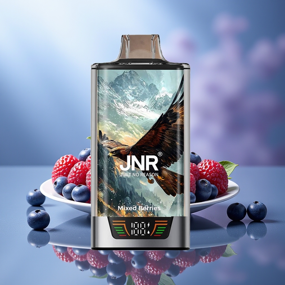 JNR Falcon Pro 28000 Puff 30ml Bayas Mixtas USB-C Dual Mesh