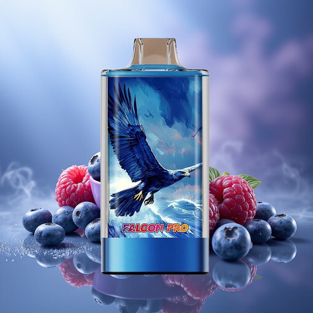 JNR Falcon Pro 28000 Puffs Arándano Frambuesa Ácida 30ml 950mAh USB Type-C