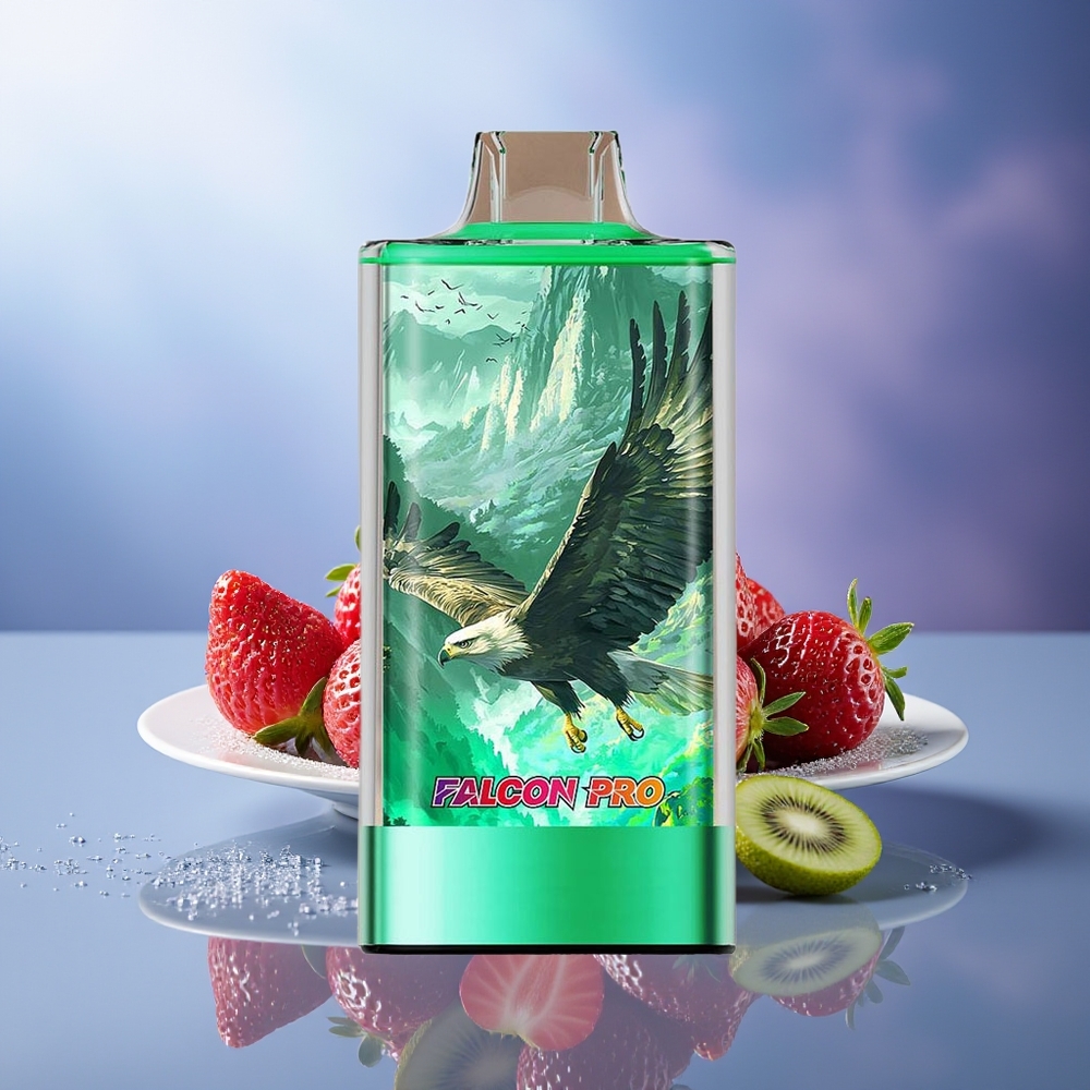 JNR Falcon Pro 28000 Puffs Fresa Kiwi 30ml 950mAh Smart Display