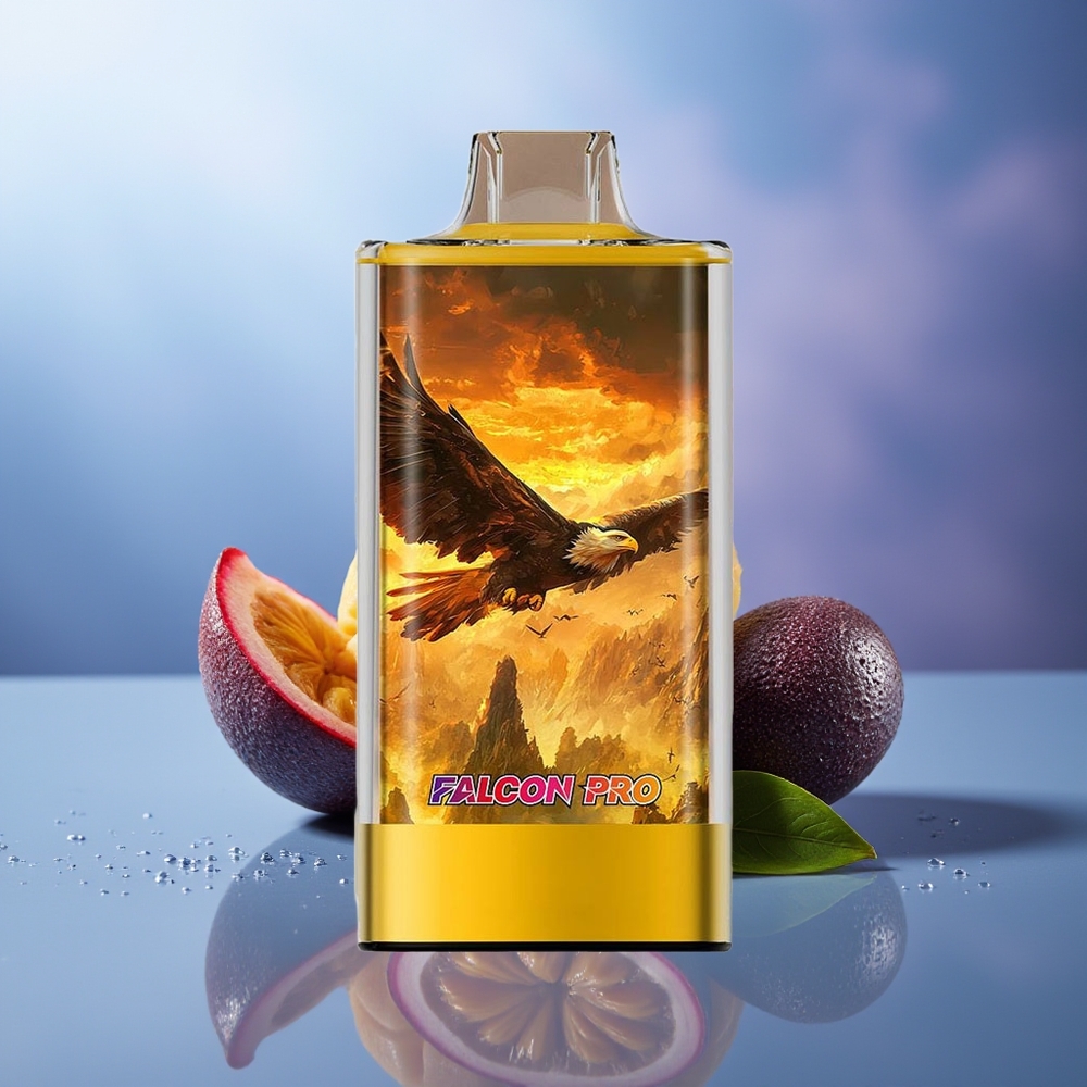 JNR Falcon Pro 28000 Puffs Mango Maracuyá 30ml USB Type-C Smart Display