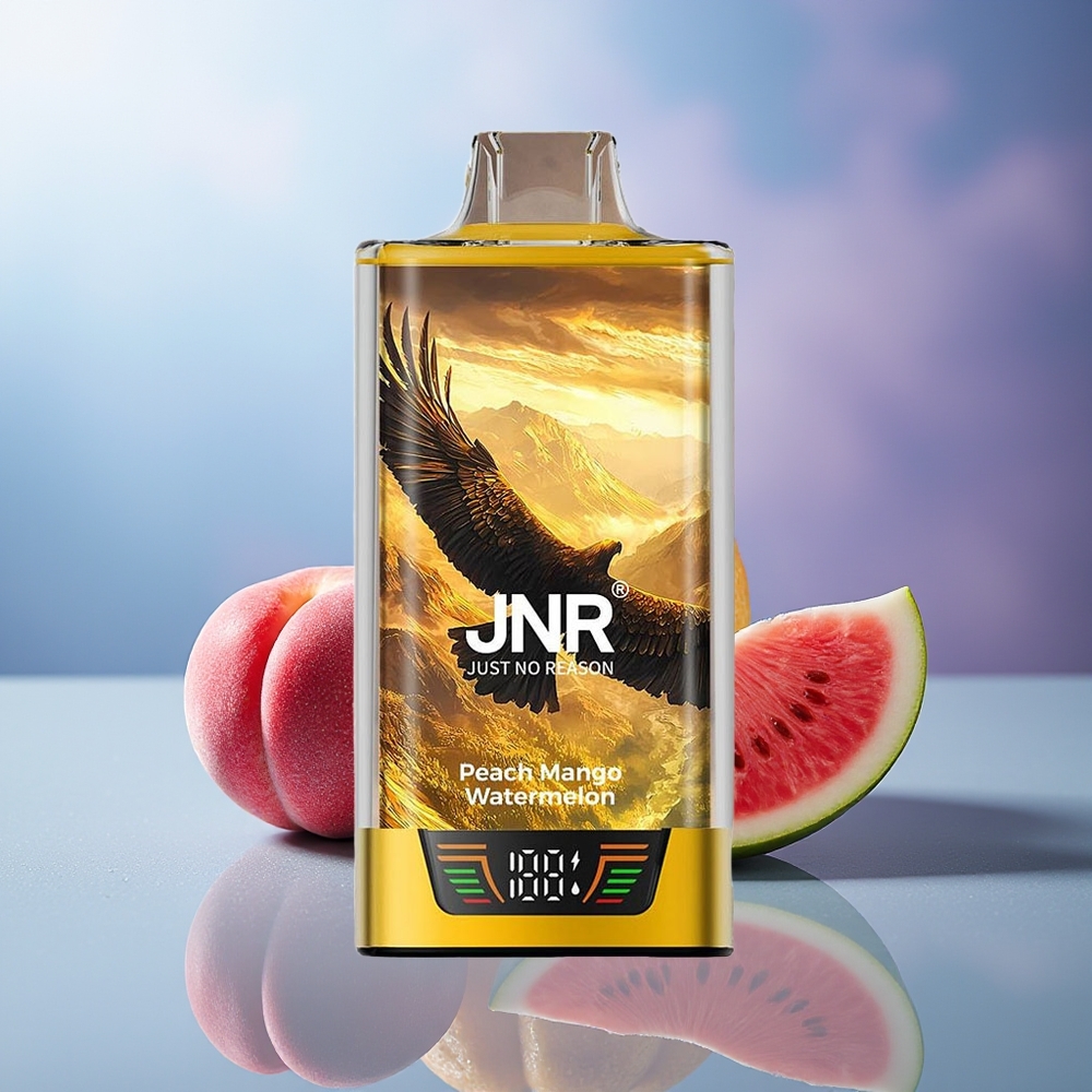 JNR Falcon Pro 28000 Puffs Melocotón Mango Sandía 30ml 950mAh Smart Display