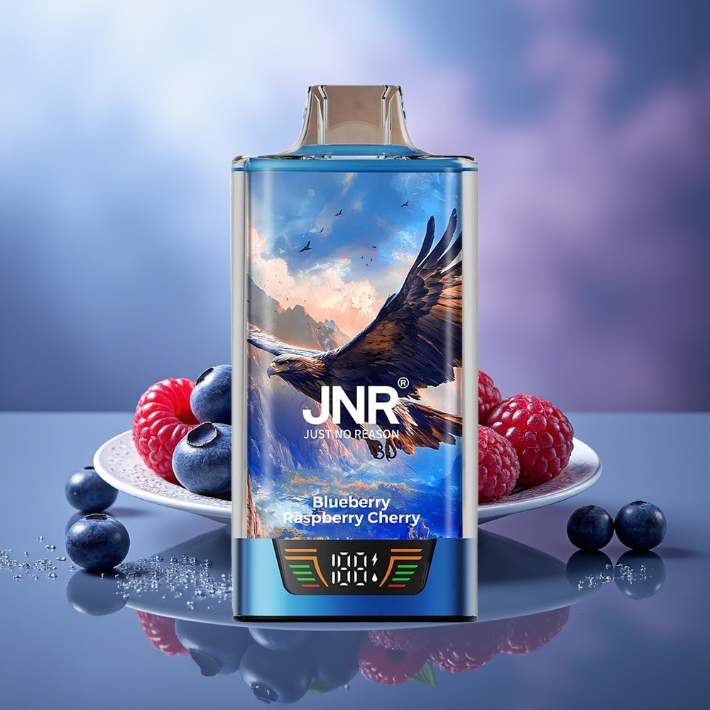 JNR Falcon Pro 28000 Pufos Arándano Frambuesa Cereza 30ml 5% USB-C