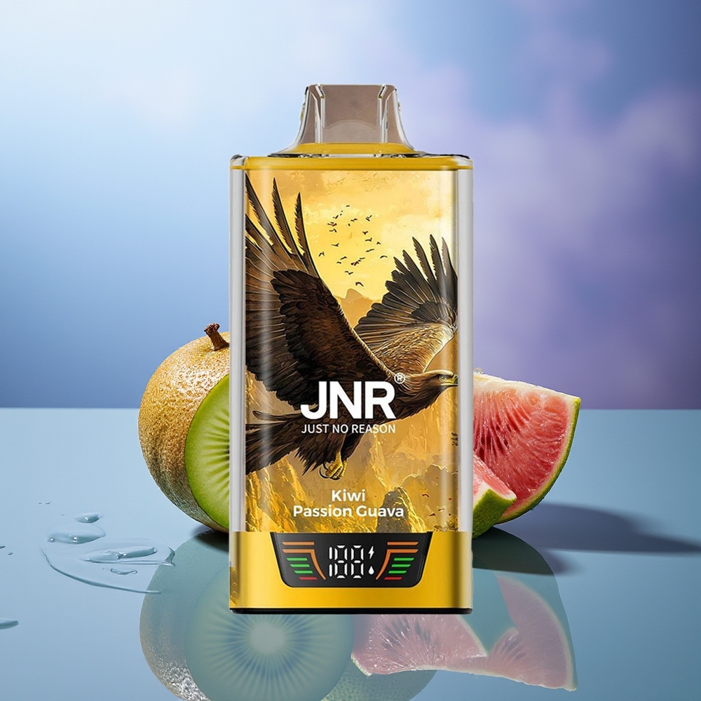 JNR Falcon Pro 28000p 30ml 5% Nic Kiwi Pasión Guayaba